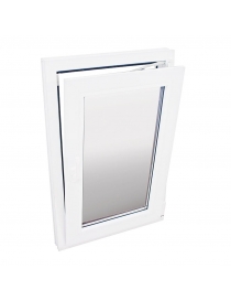 Fenêtre en PVC  blanc 4...